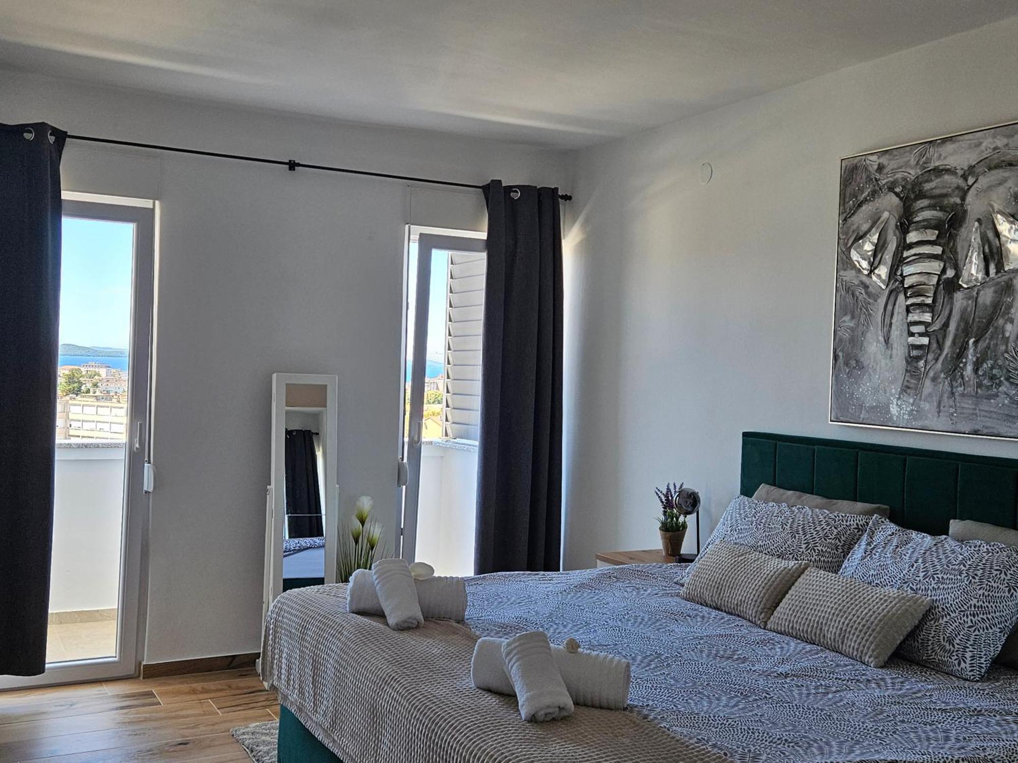 Apartman Nella With Sea Wiew Zára Kültér fotó